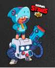 Kepurė   Brawl stars Leon  shark